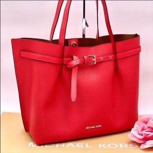Michael Kors Emilia Large Tote Shoulder Bag